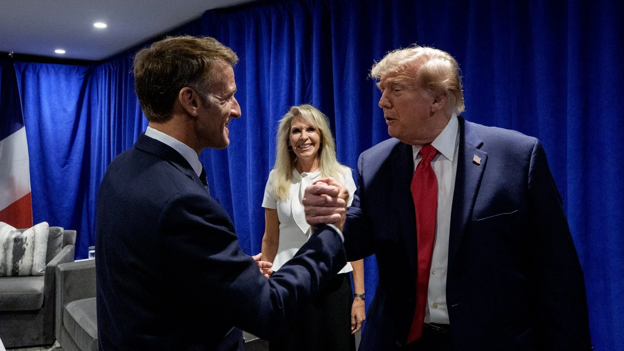 Макрон і Трамп у Нью-Йорку: що відомо про підсумки переговорів щодо України