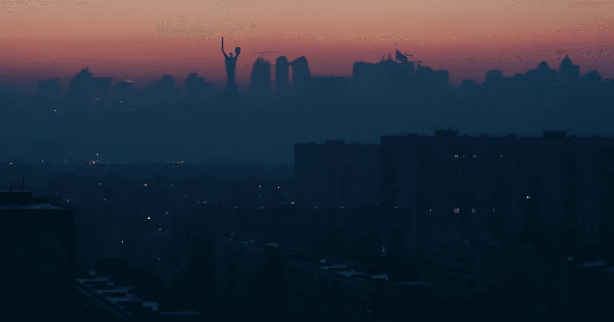 Ілюстративне фото міста Києва (Eugene KOTENKO / AFP via Getty Images)